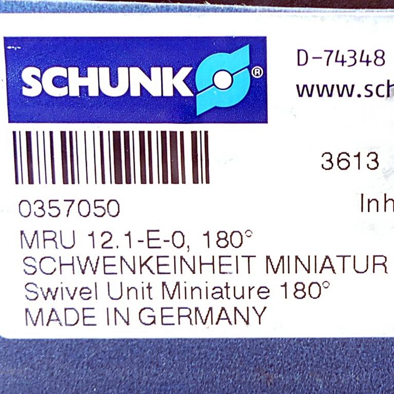 Produktfoto 2 von SCHUNK Miniatur Schwenkeinheit MRU 12.1-E-0