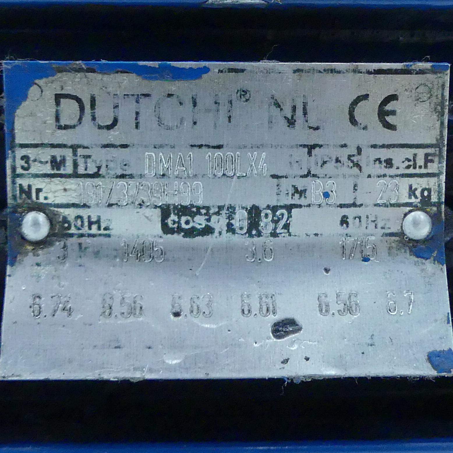 Produktfoto 2 von DUTCHI Drehstrommotor DMA1 100LX4