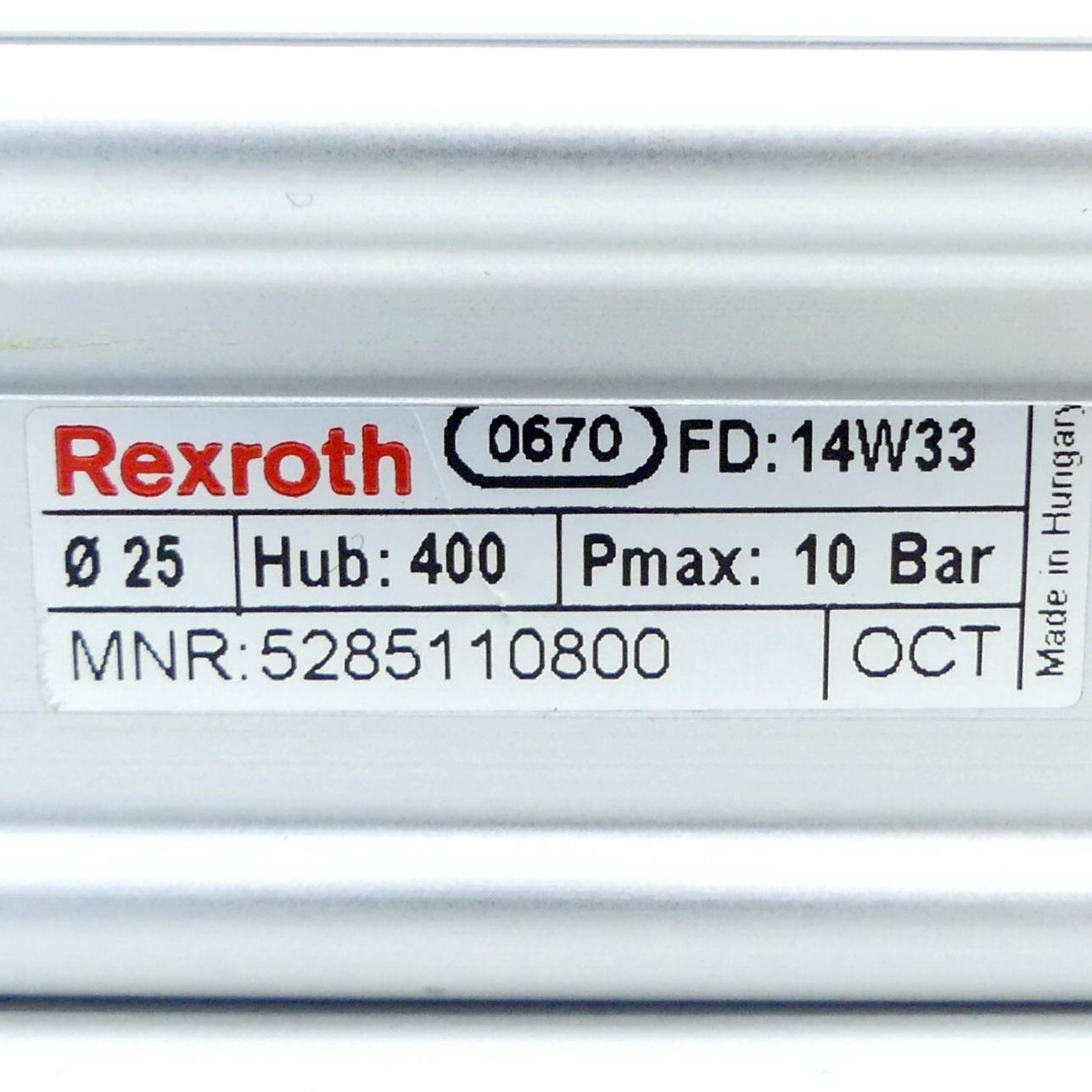 Produktfoto 2 von REXROTH Pneumatikzylinder 5285110800