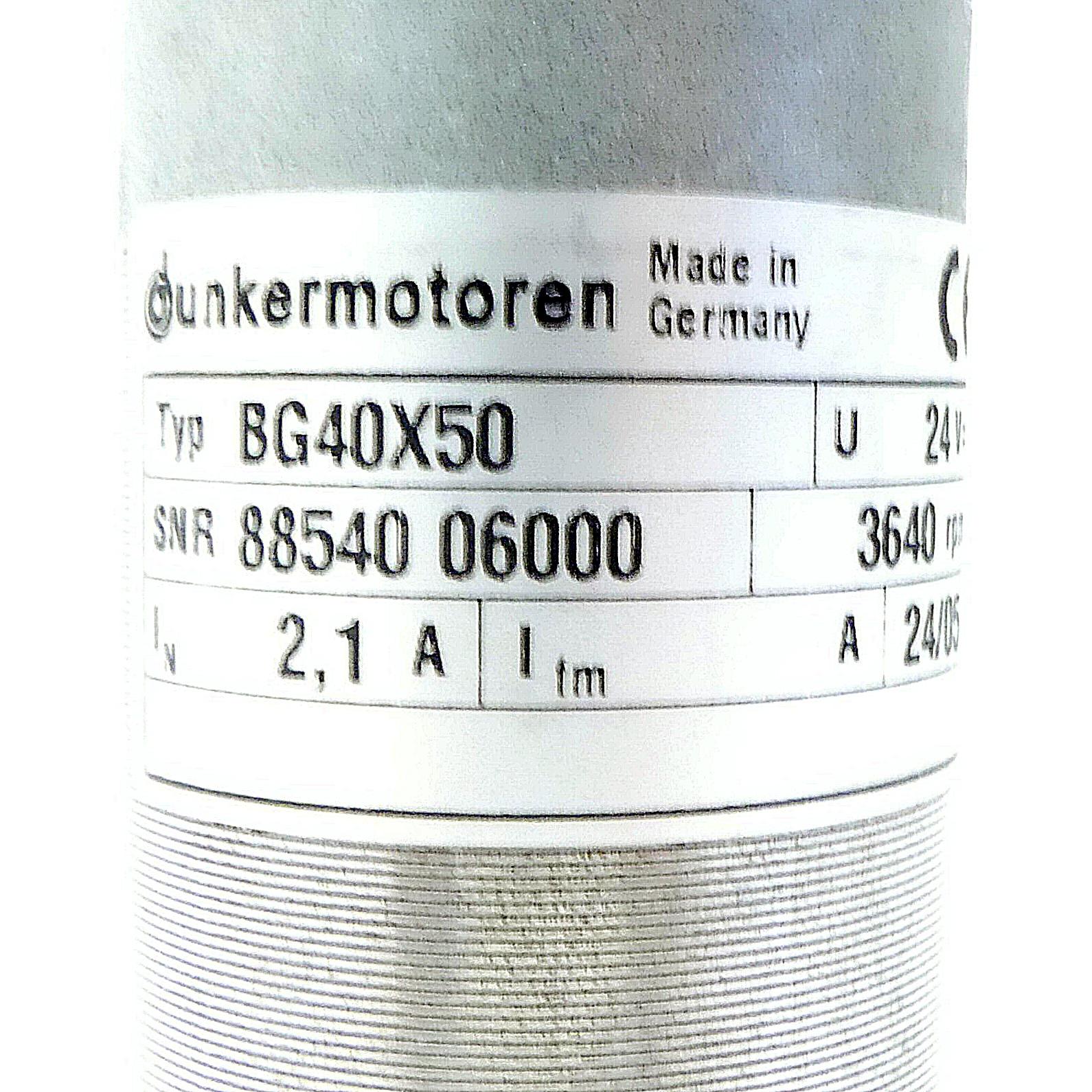 Produktfoto 6 von DUNKERMOTOREN Dunkermotor mit Getriebe