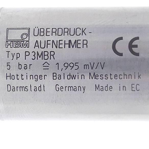 Produktfoto 2 von HBM Überdruckaufnehmer P3MBR