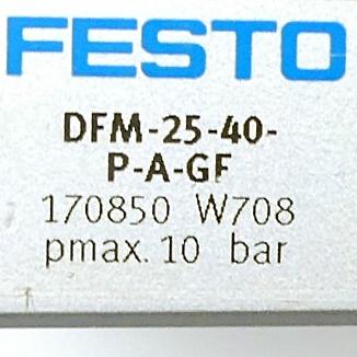 Produktfoto 2 von FESTO Führungszylinder DFM-25-40-P-A-GF