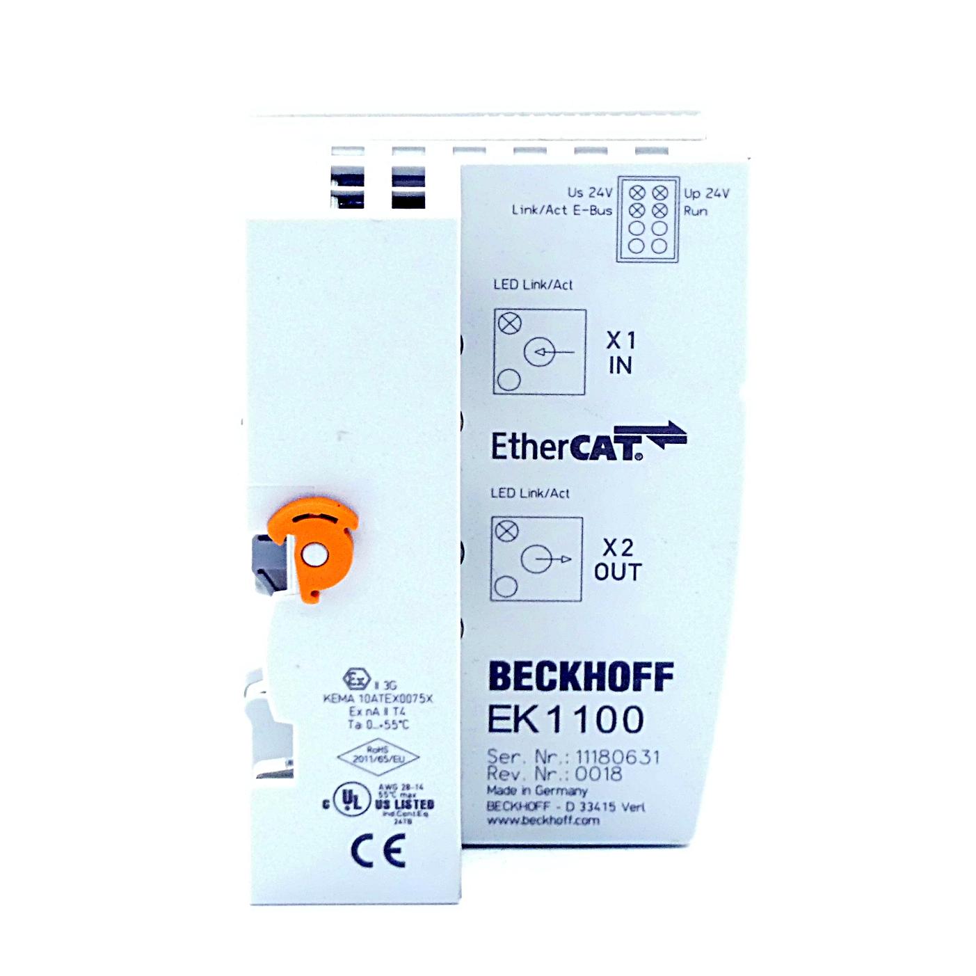 Produktfoto 3 von BECKHOFF EtherCAT-Koppler