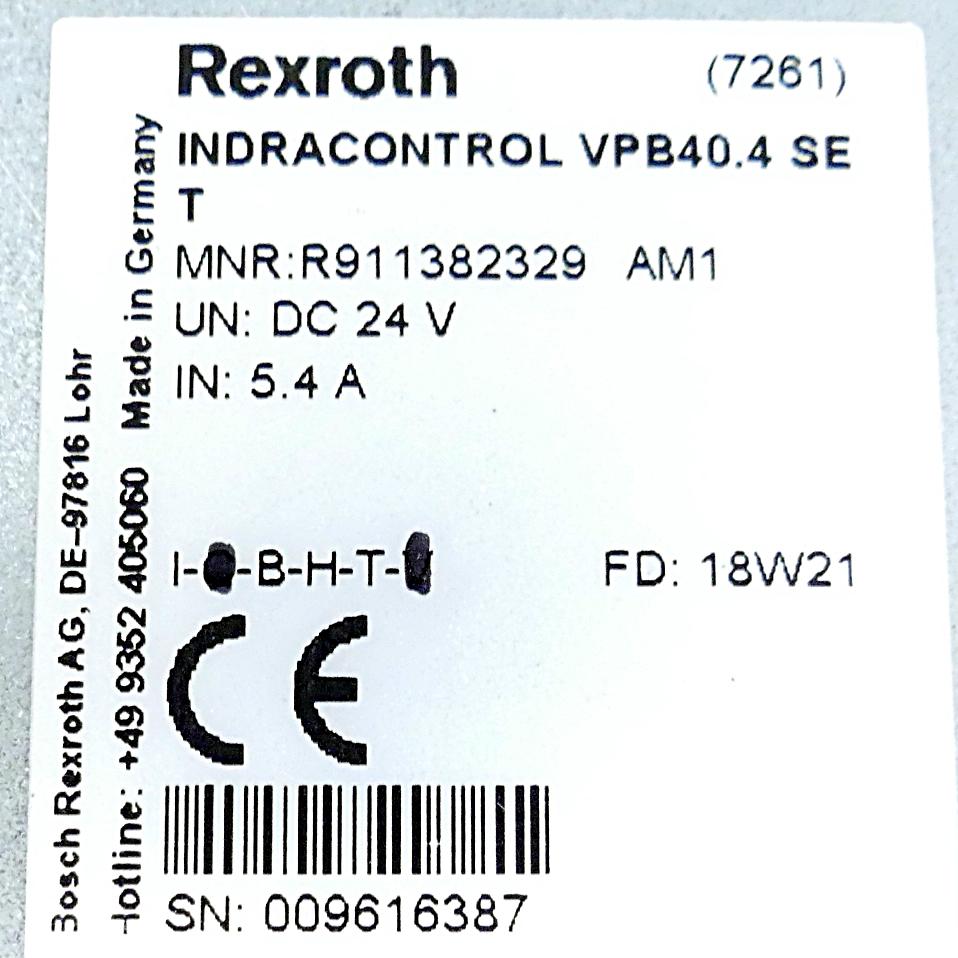 Produktfoto 2 von REXROTH IndraControl