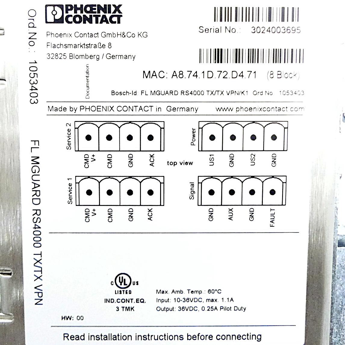 Produktfoto 2 von PHOENIX CONTACT Router