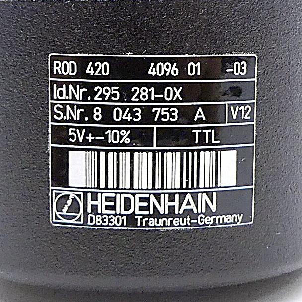 Produktfoto 2 von HEIDENHAIN Drehgeber ROD 420 4096 01 -03