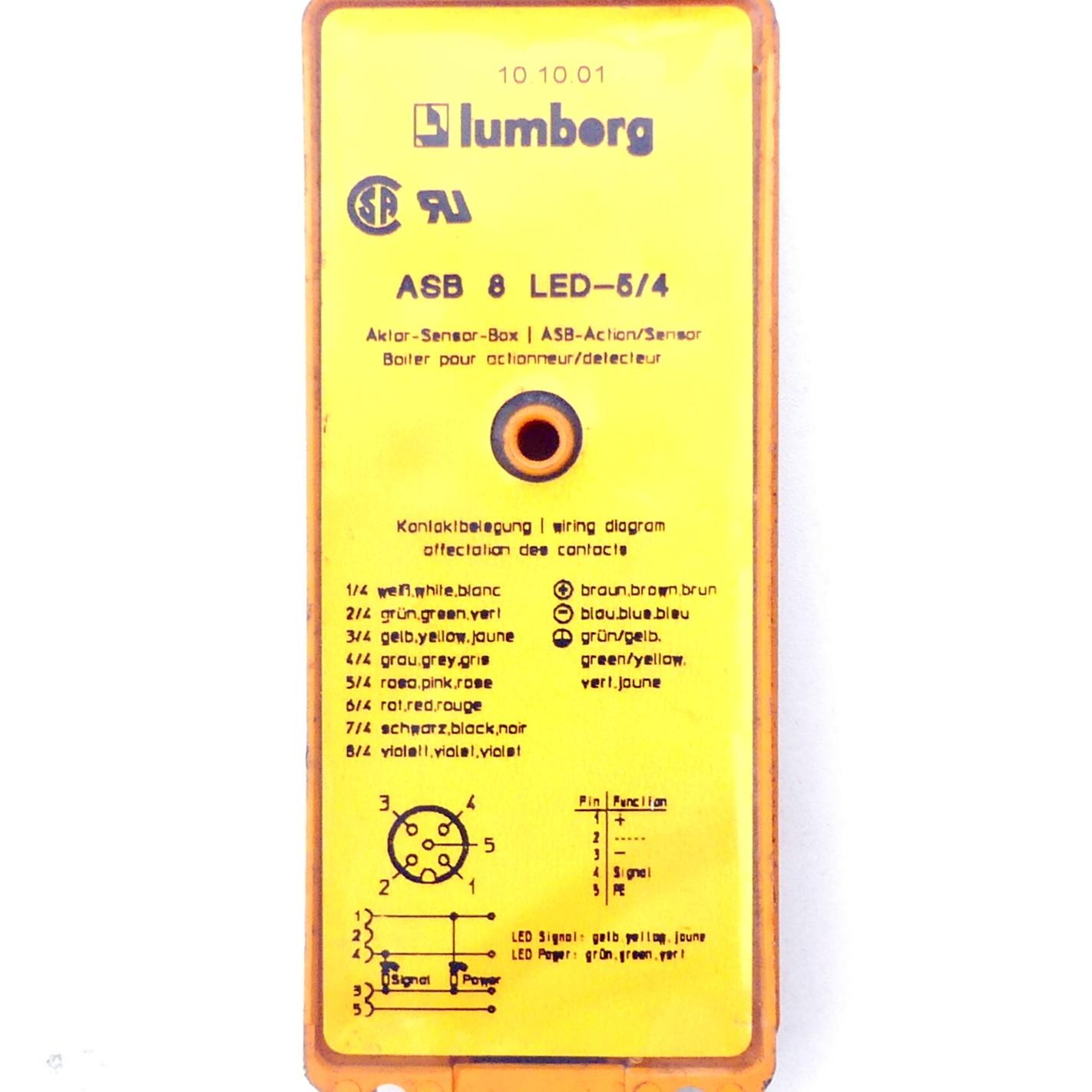 Produktfoto 2 von LUMBERG Aktor-Sensor-Box