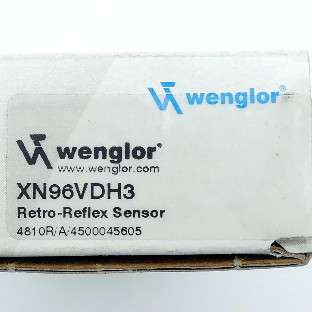 Produktfoto 2 von WENGLOR Spiegelreflexschranke XN96VD3