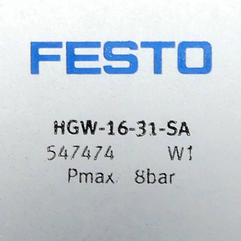 Produktfoto 2 von FESTO Parallelgreifer HGW-16-31-SA