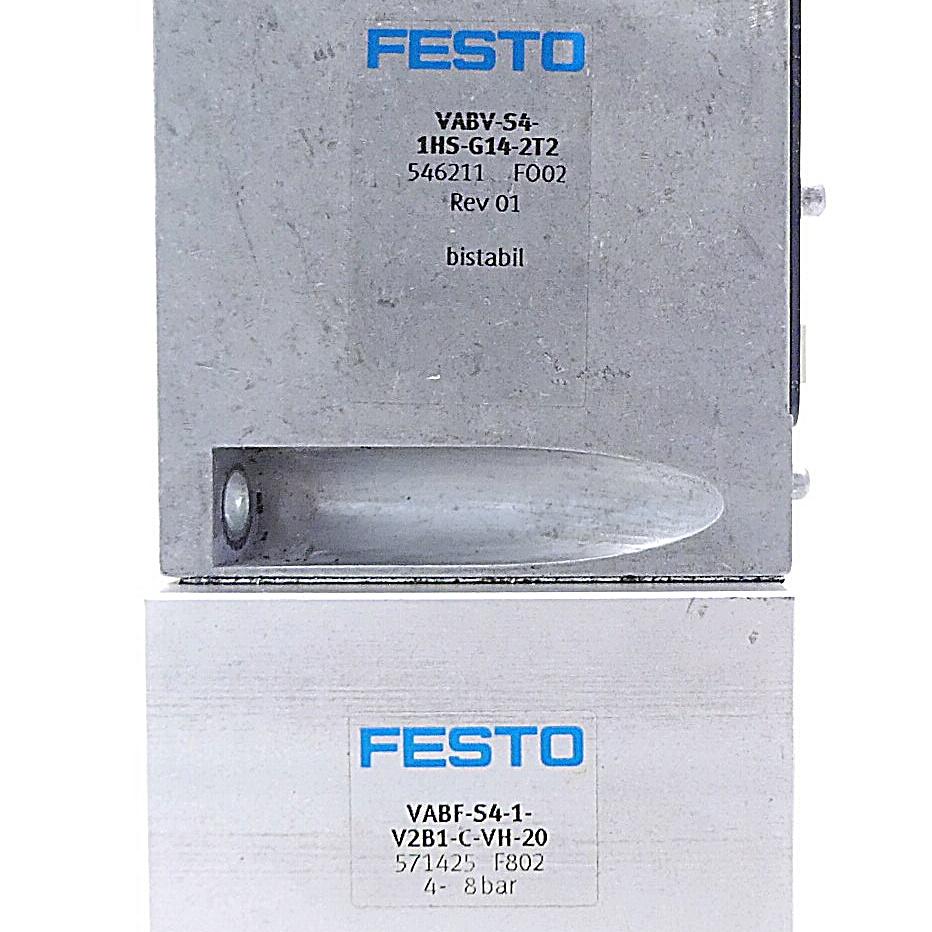 Produktfoto 2 von FESTO Vakuumblock VABF-S4-1-V2B1-C-VH-20