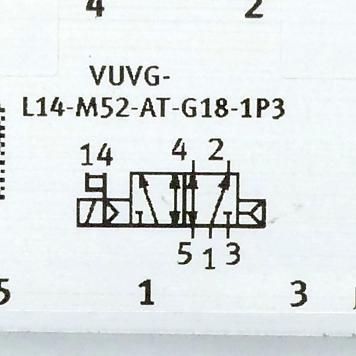 Produktfoto 2 von FESTO Magnetventil VUVG-L14-M52-AT-G18-1P3