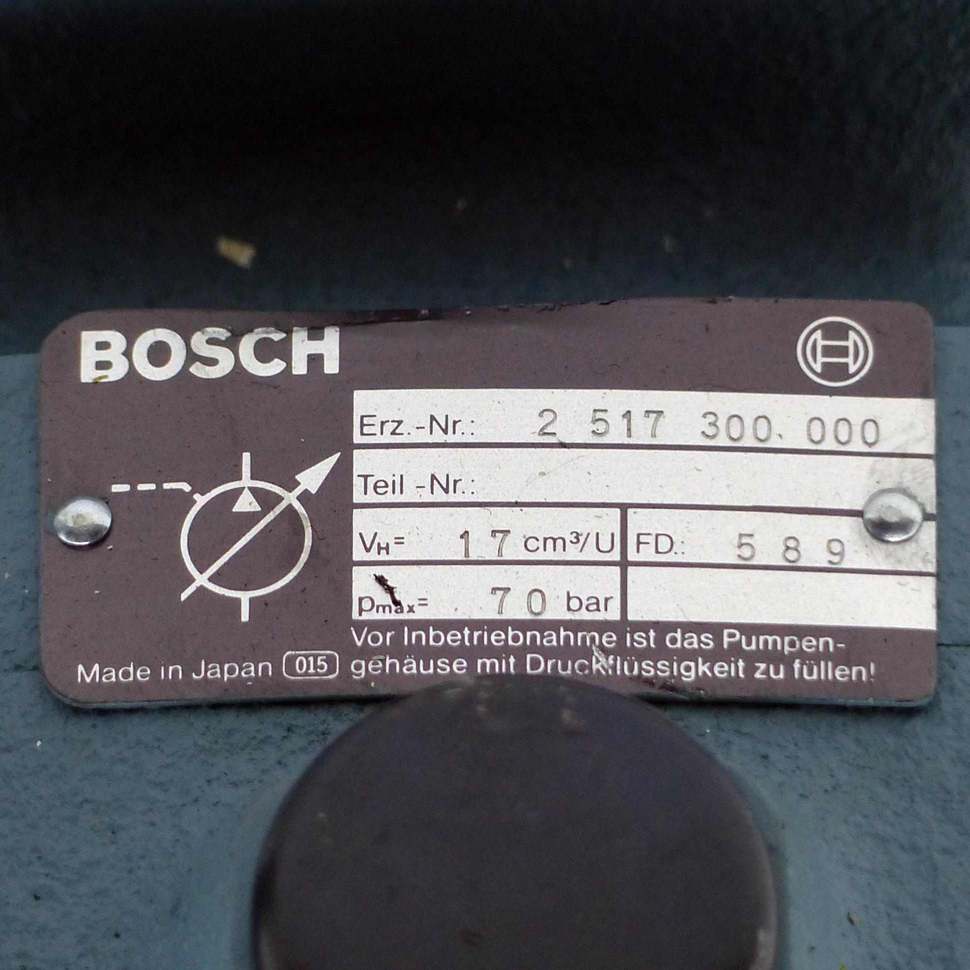 Produktfoto 2 von BOSCH Flügelzellenpumpe