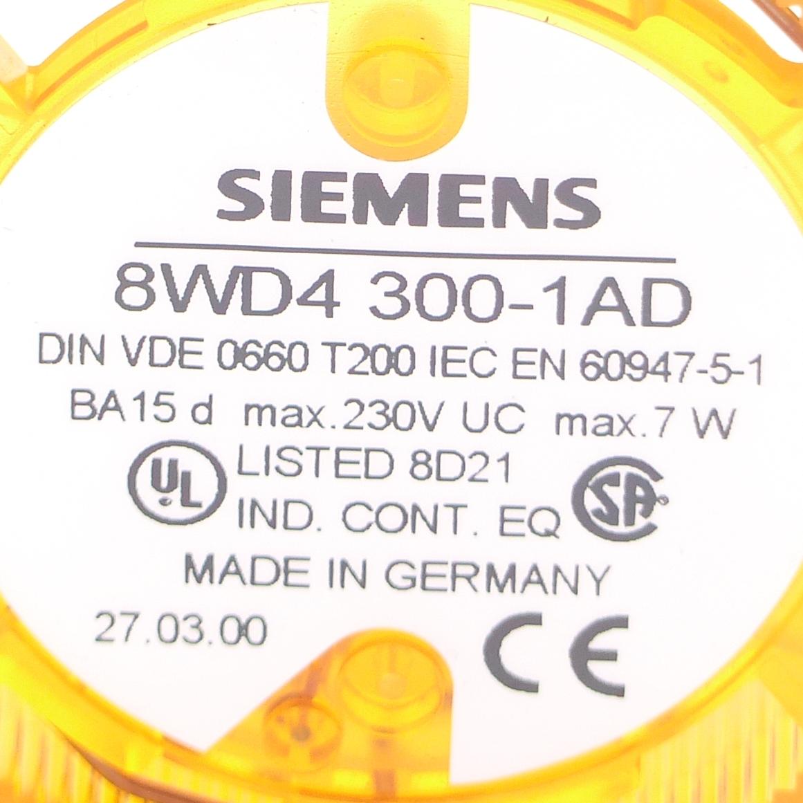 Produktfoto 2 von SIEMENS LED-Dauerlichtelement 8D21