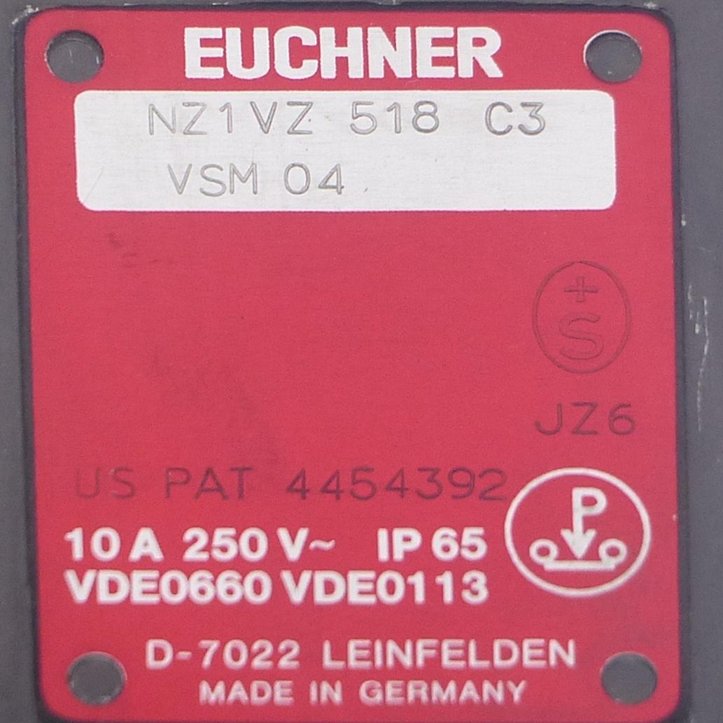 Produktfoto 2 von EUCHNER Sicherheitsschalter NZ1 VZ 518 C3 VSM04