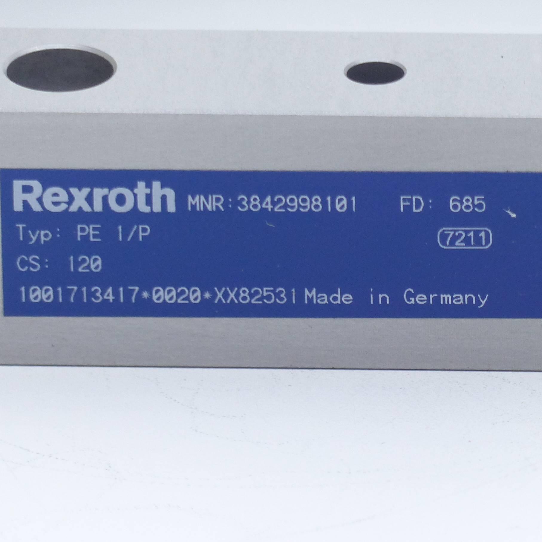 Produktfoto 2 von REXROTH Positioniersystem PE 1/P