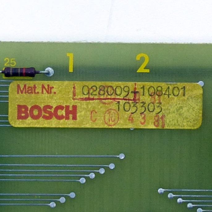 Produktfoto 2 von BOSCH Zeitkarte 028009-108401