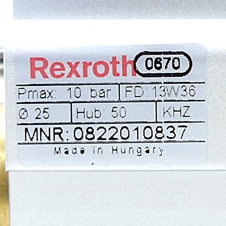 Produktfoto 2 von REXROTH Kurzhubzylinder 25 x 50