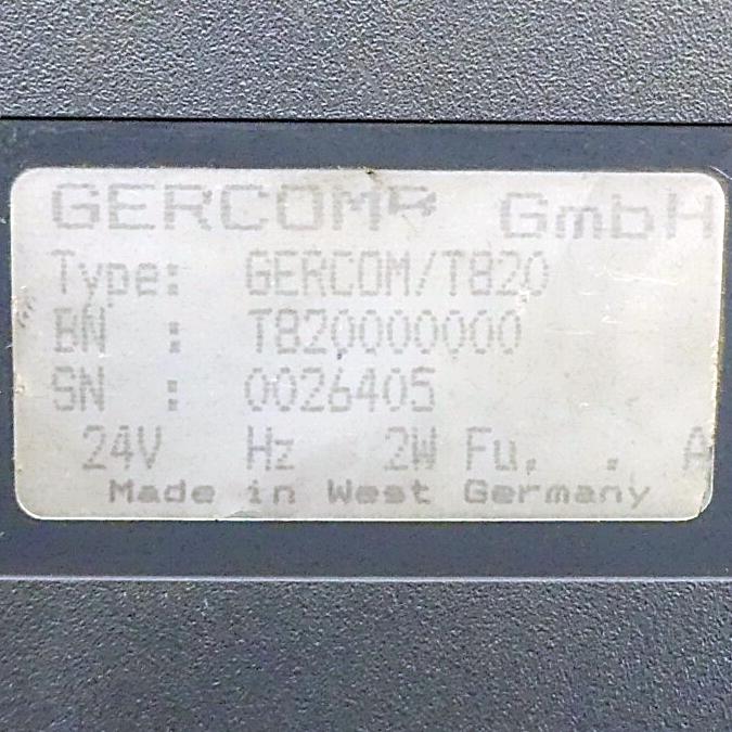 Produktfoto 2 von GERCOM Bedienpanel T820