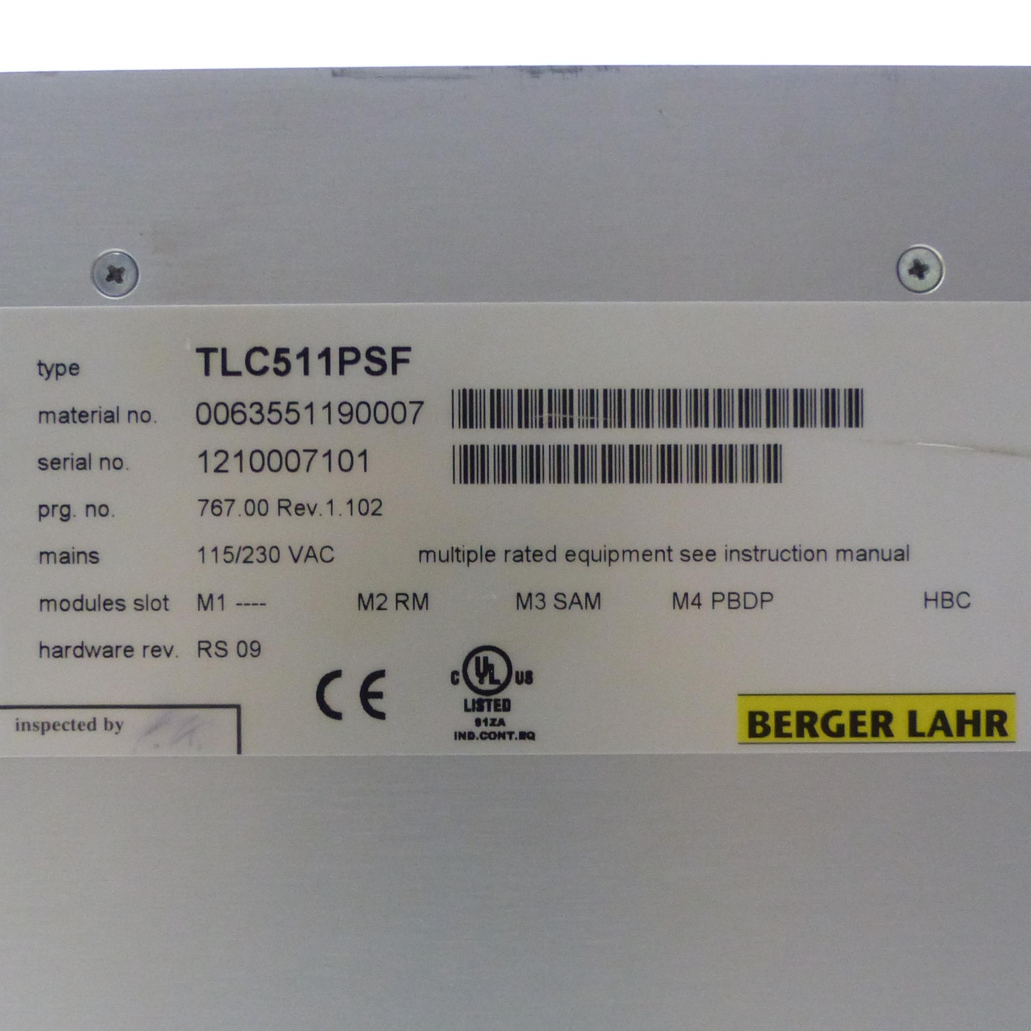 Produktfoto 2 von BERGER LAHR Twin Line Servo Drive TLC511PSF