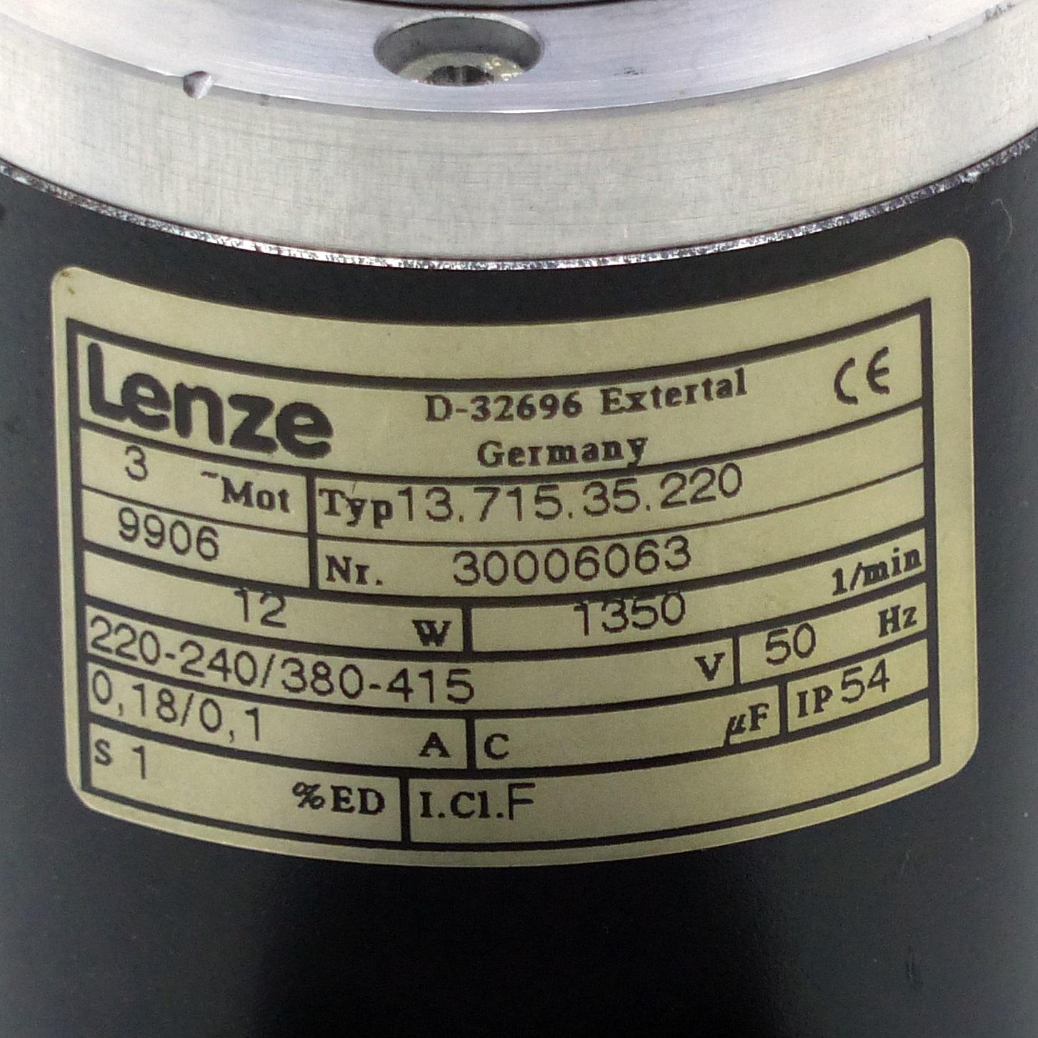 Produktfoto 2 von LENZE Servomotor 13.715.35.220