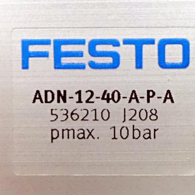 Produktfoto 2 von FESTO Kompaktzylinder ADN-12-40-A-P-A