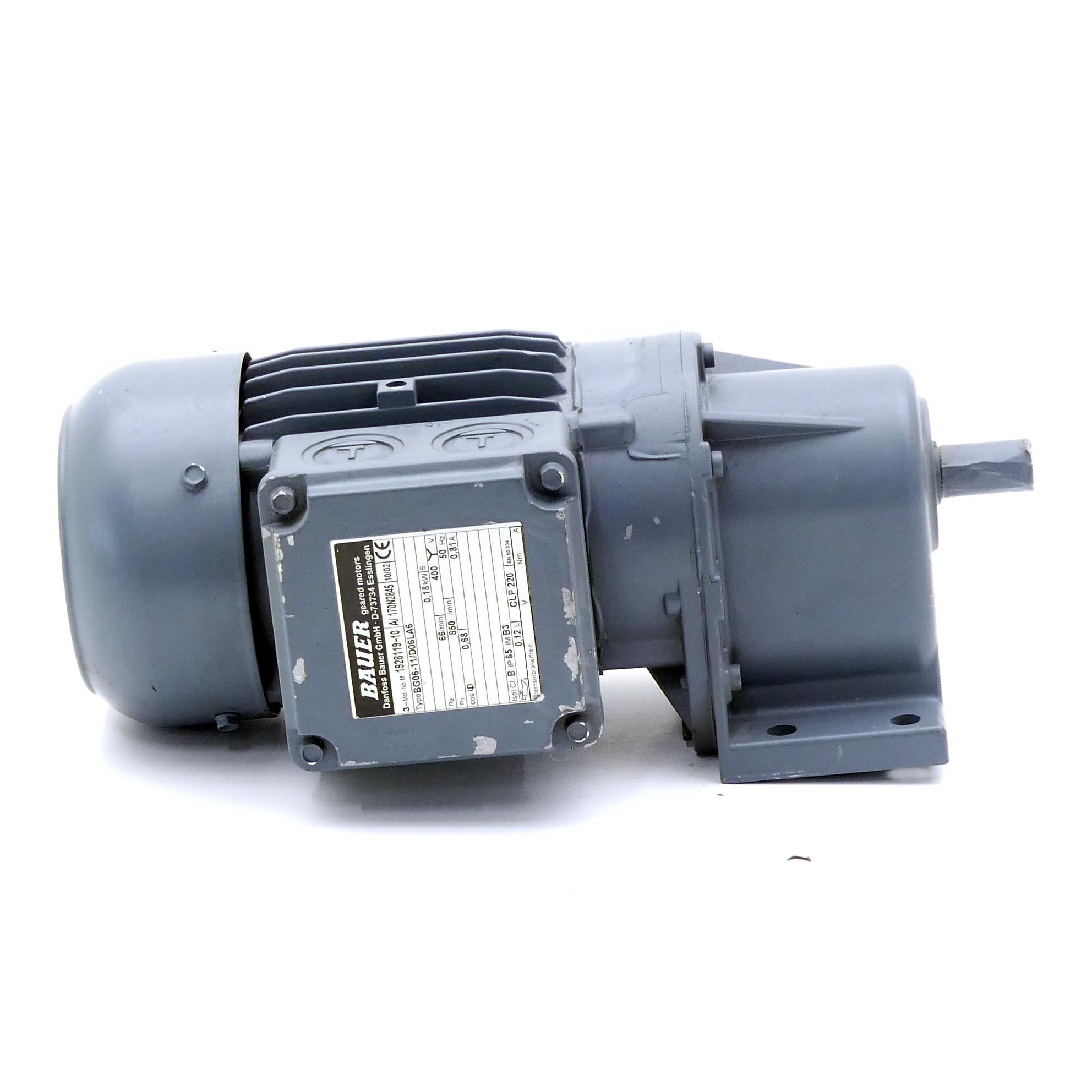 Produktfoto 3 von BAUER Getriebemotor BG06-11/D06LA6