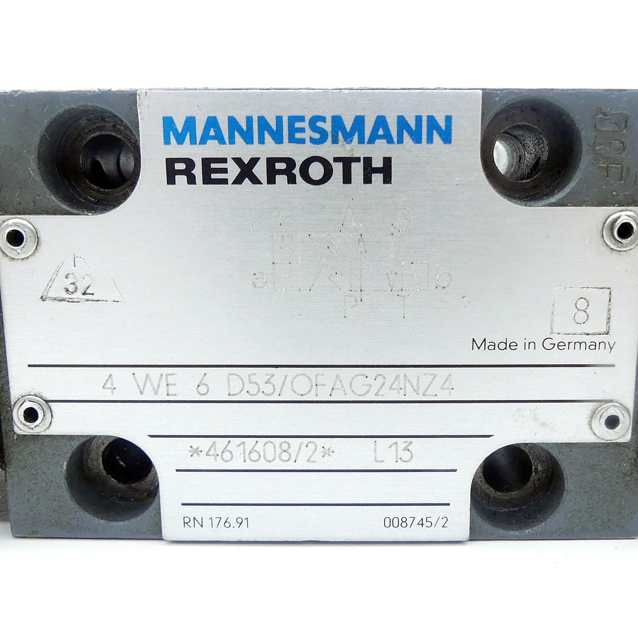 Produktfoto 2 von REXROTH 4/2 Wegeventil