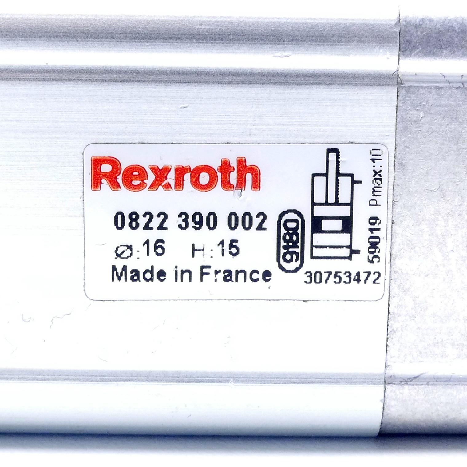 Produktfoto 2 von REXROTH Kompaktzylinder 0 822 390 002