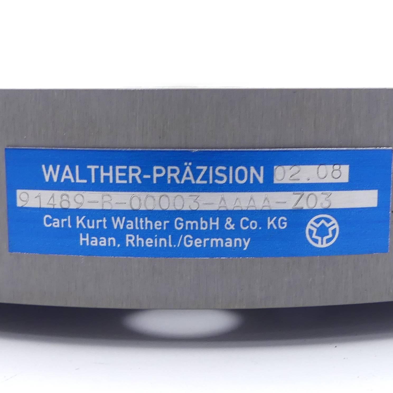 Produktfoto 2 von WALTHER_PRäZISION Adapterplatte