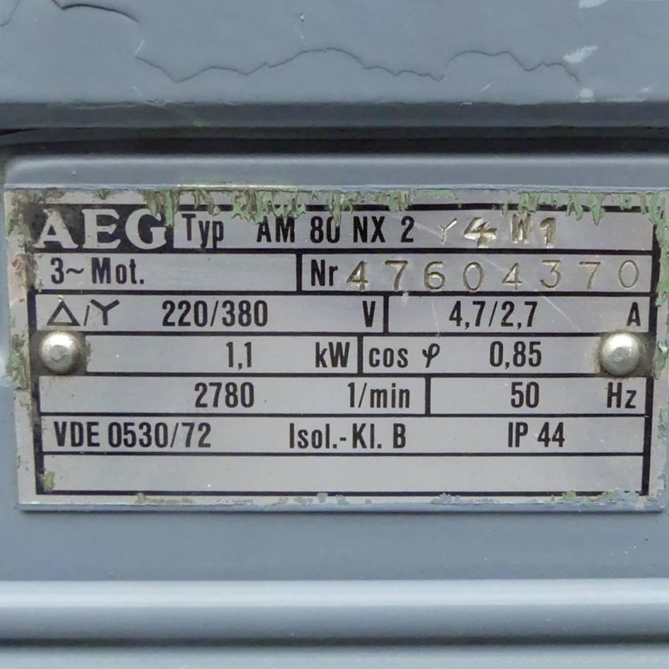 Produktfoto 2 von AEG Drehstrommotor AM 80 NX 2Y4W1