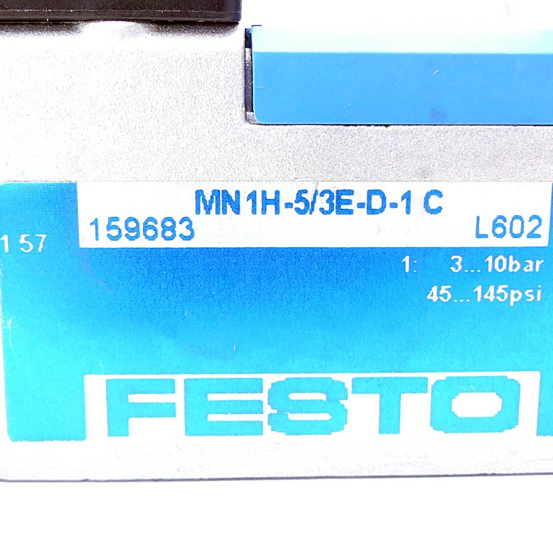 Produktfoto 2 von FESTO Magnetventil MN1H-5/3E-D-1-C