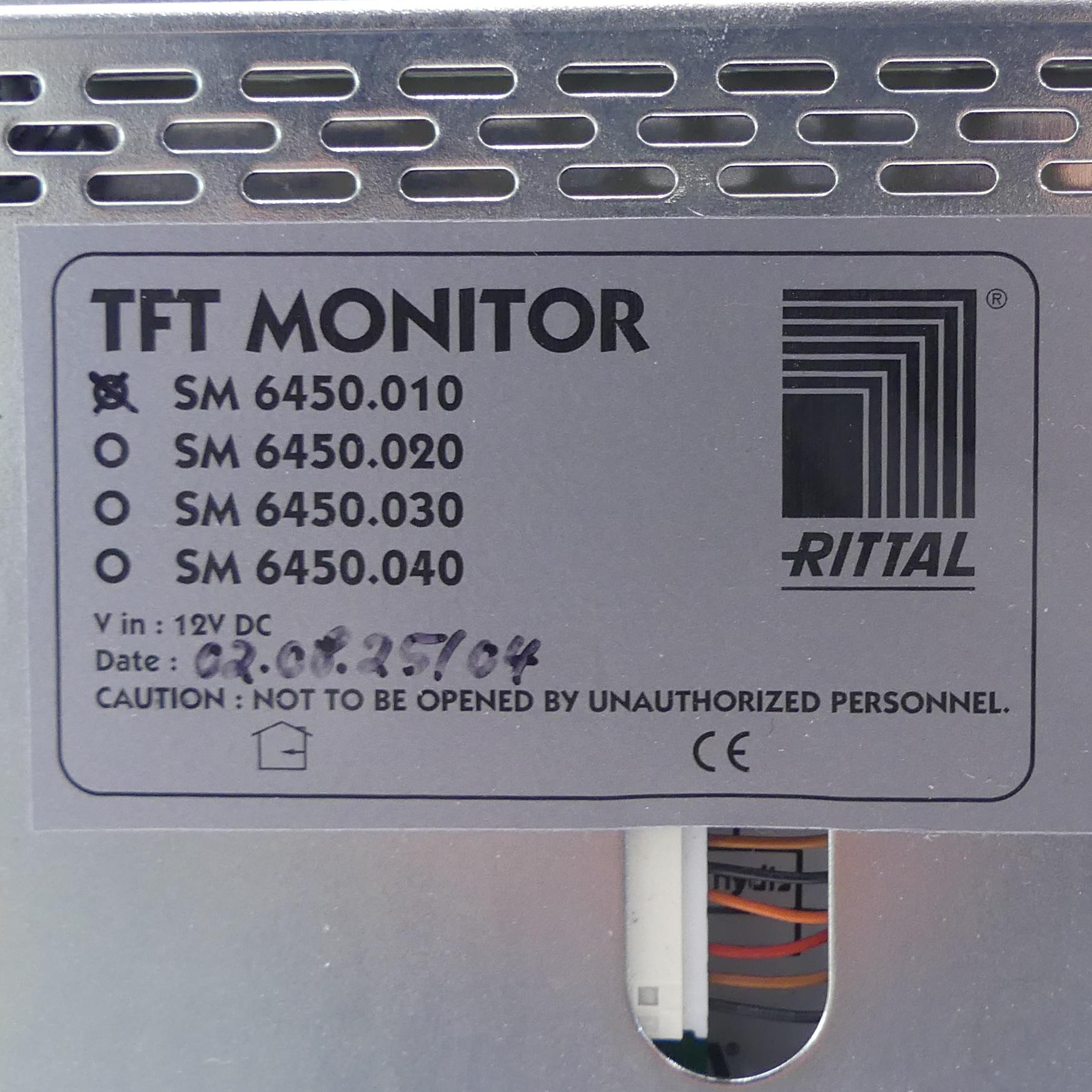 Produktfoto 2 von RITTAL TFT Moitor