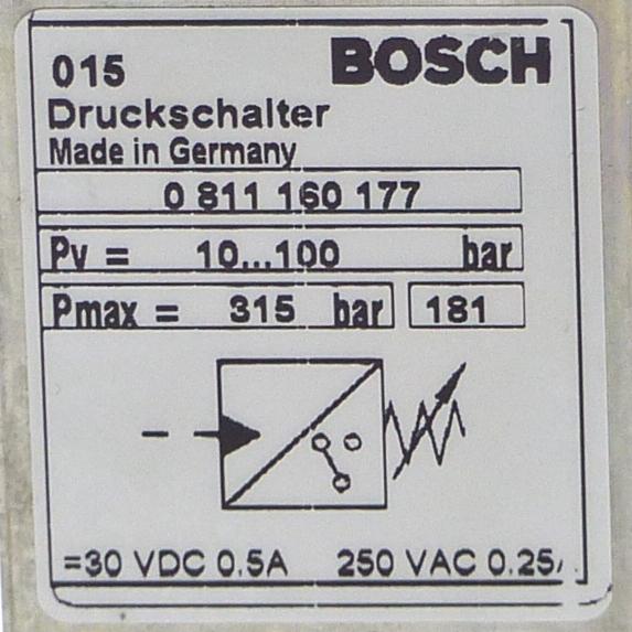 Produktfoto 2 von BOSCH Druckschalter