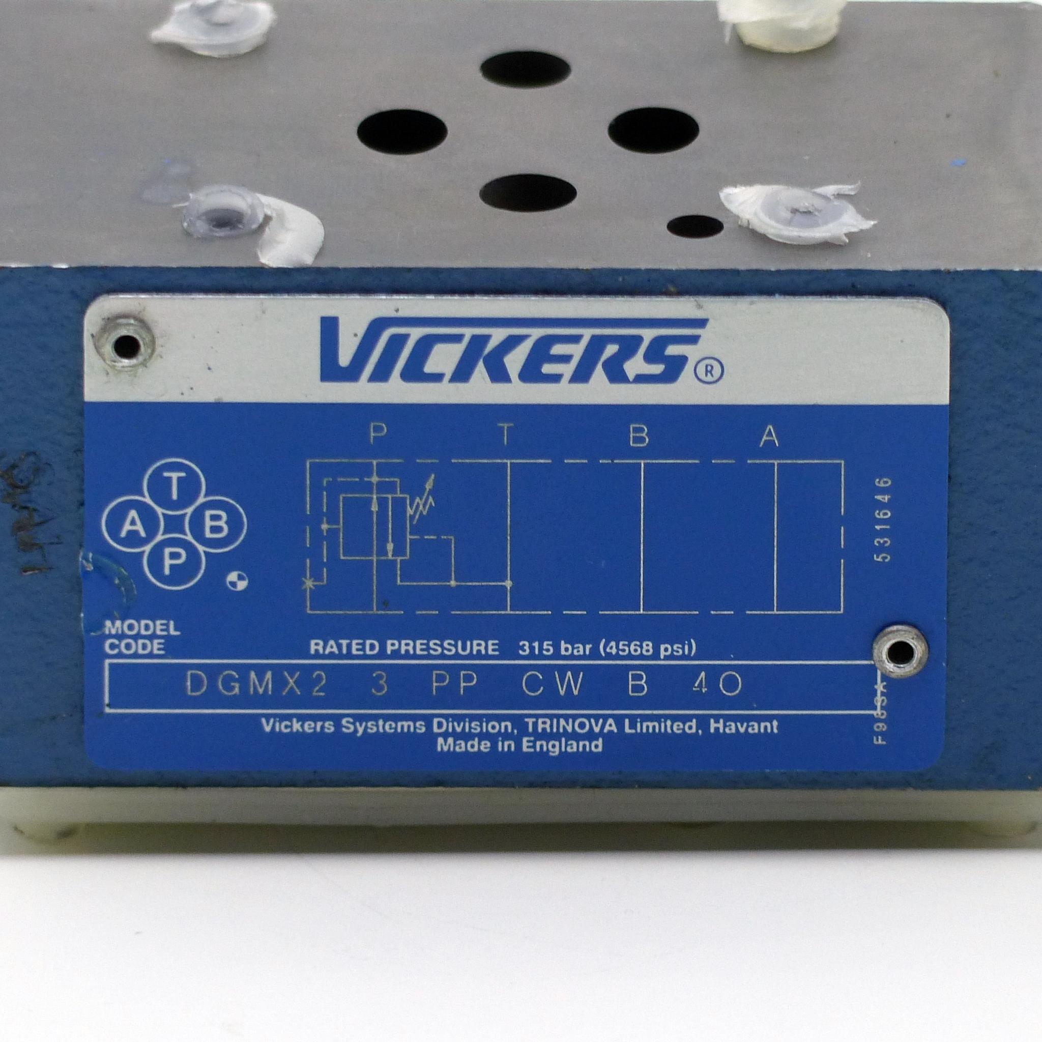 Produktfoto 2 von VICKERS Druckbegrenzungsventil