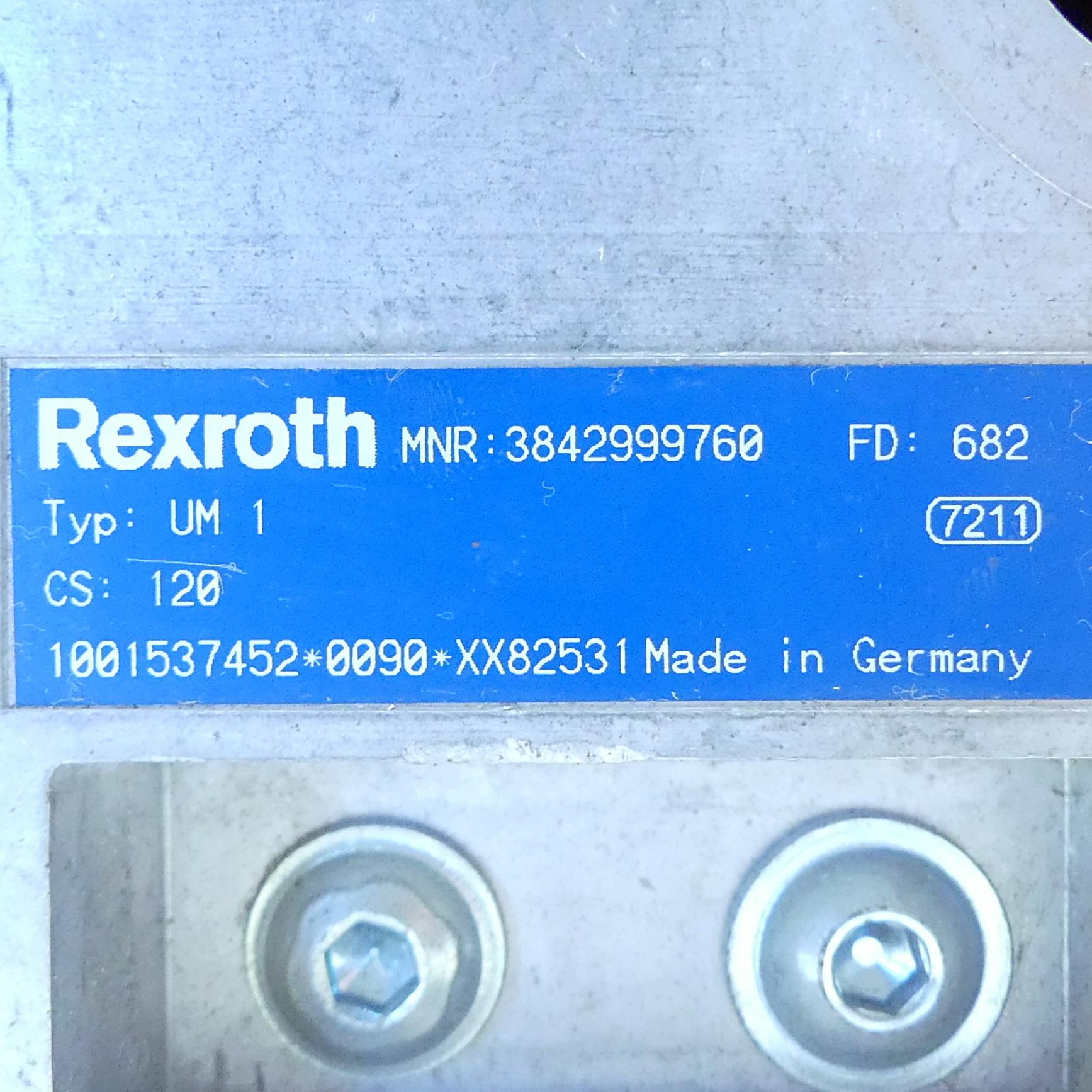 Produktfoto 2 von REXROTH Antriebsstation UM 1