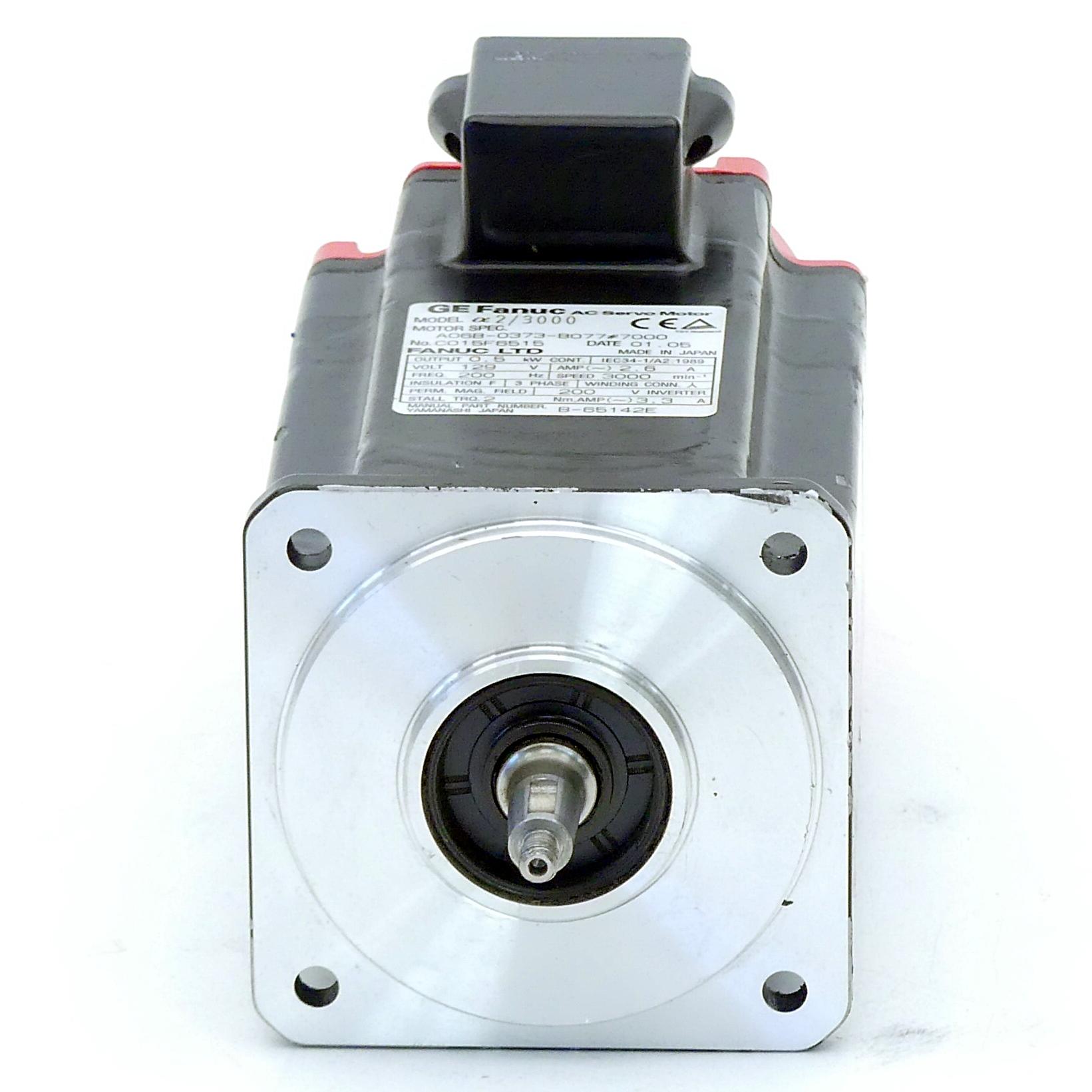 Produktfoto 3 von FANUC Servomotor A06B-0373-B077