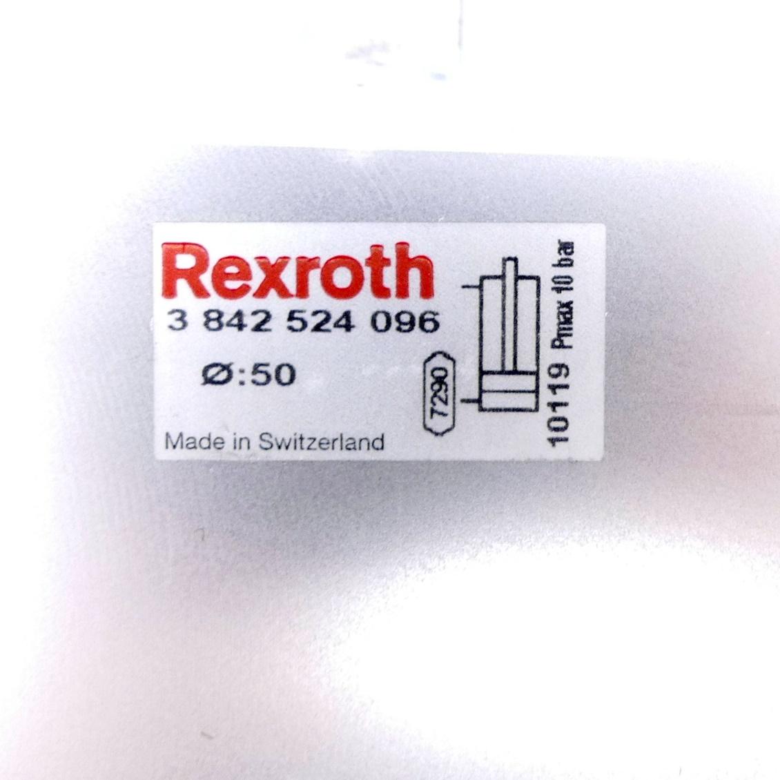 Produktfoto 2 von REXROTH Pneumatikzylinder 3 842 524 096