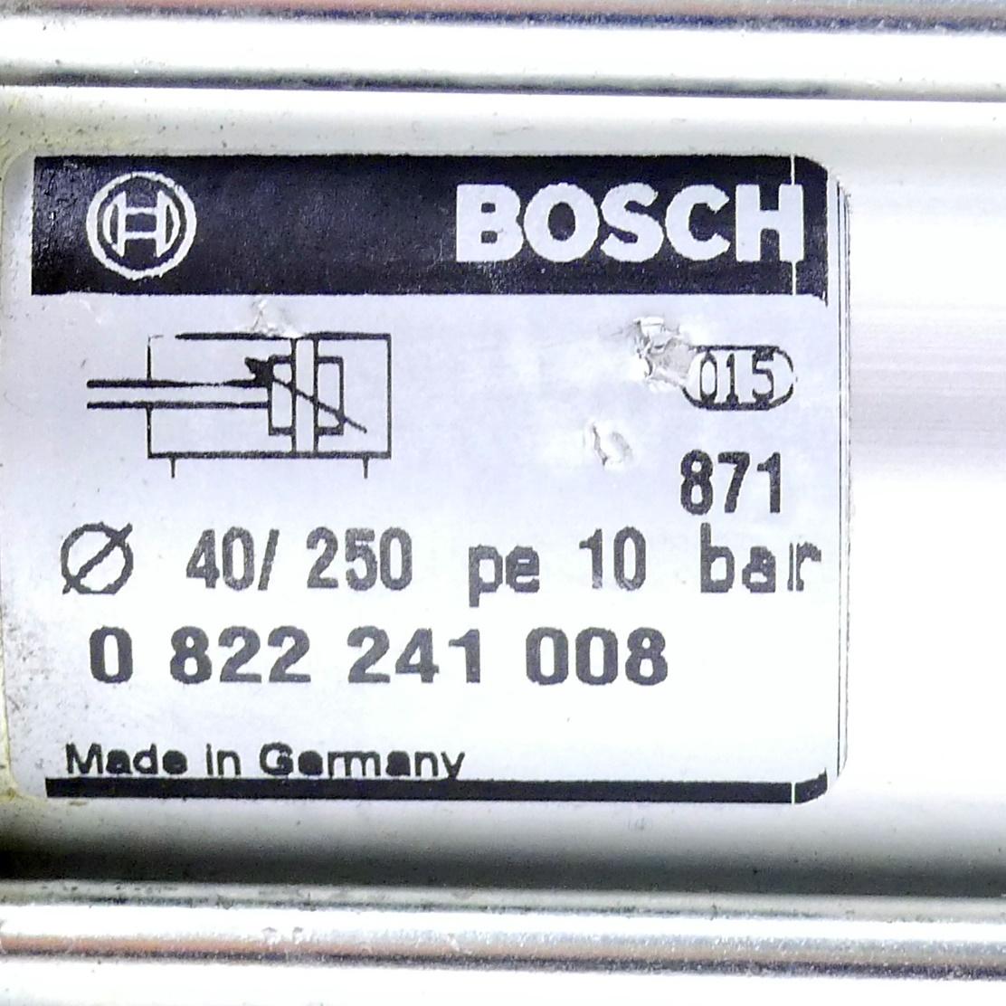 Produktfoto 2 von BOSCH Pneumatikzylinder 0 822 241 008