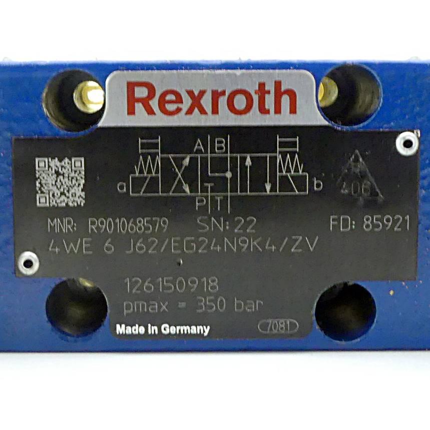 Produktfoto 2 von REXROTH 3/4 Wegeventil 4WE 6 J62/EG24N9K4/ZV