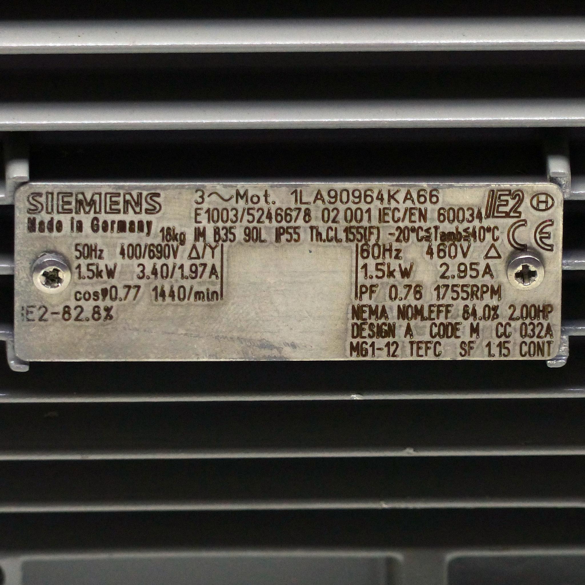 Produktfoto 2 von SIEMENS Drehstrommotor