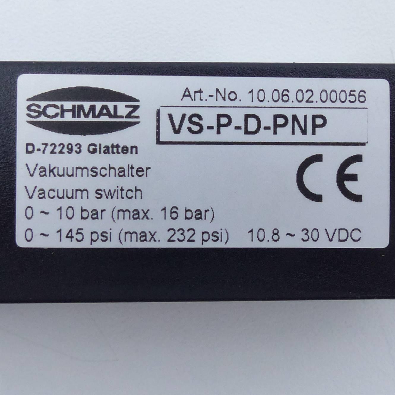 Produktfoto 2 von SCHMALZ Vakuumschalter VS-P-D-PNP