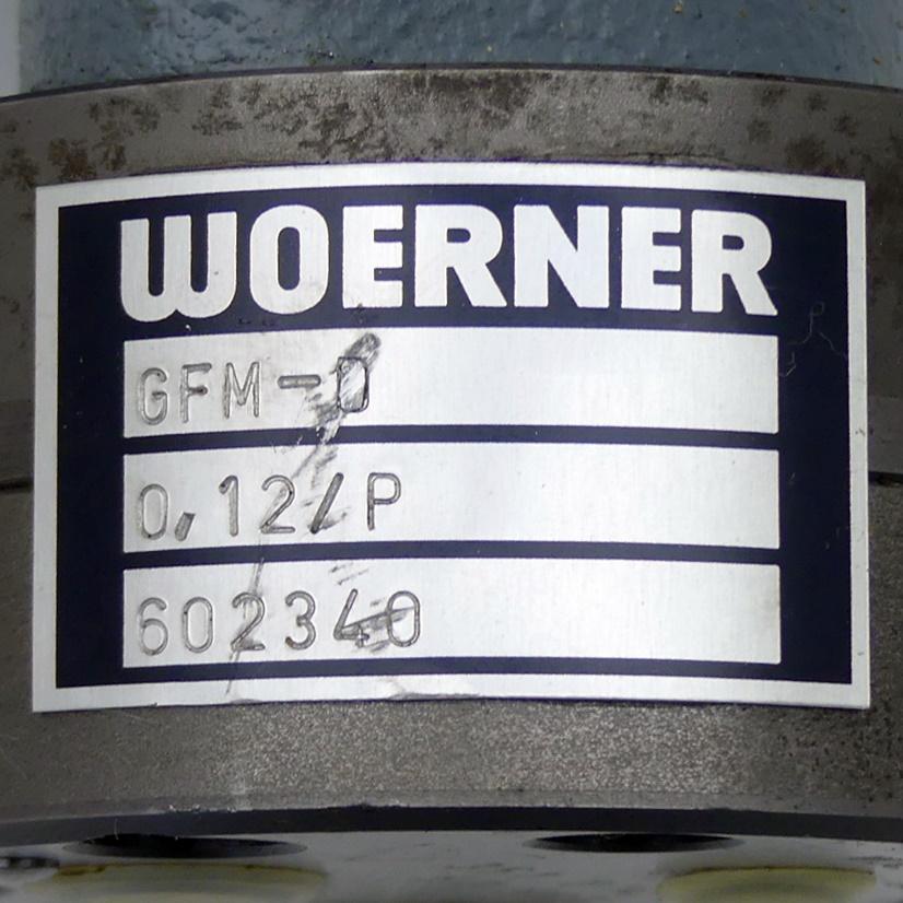 Produktfoto 3 von WOERNER Zahnradpumpe GFM-0