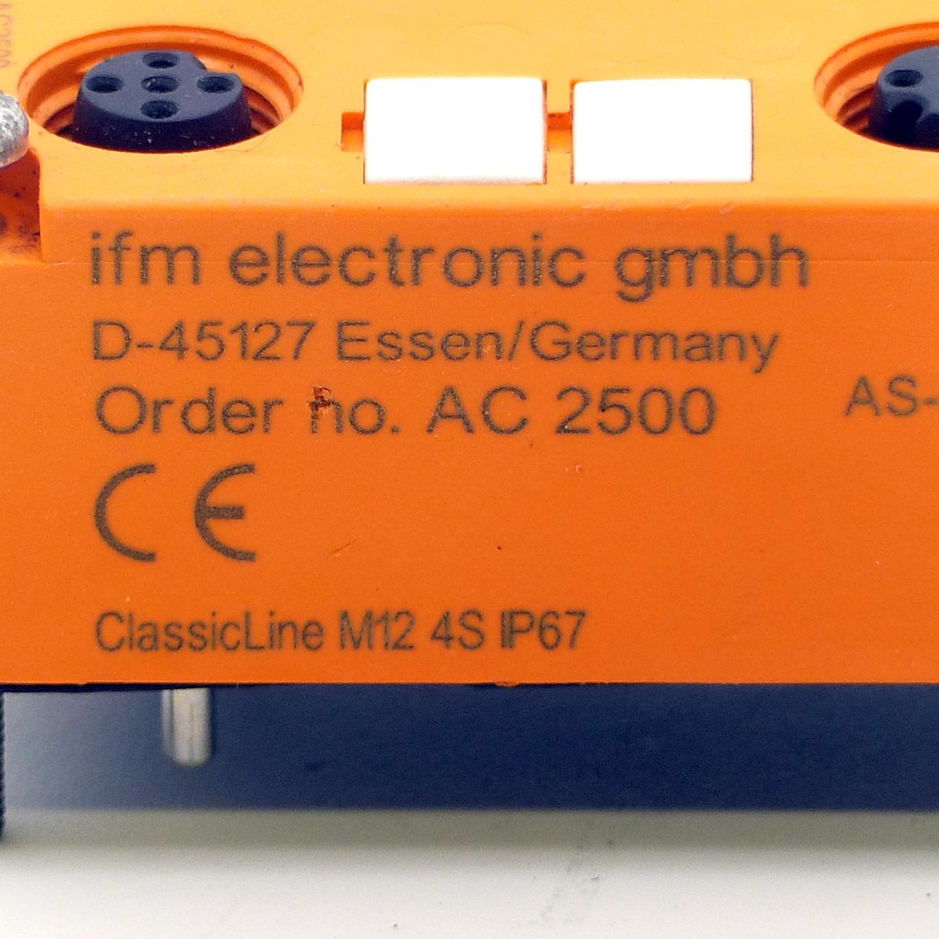 Produktfoto 2 von IFM Bussystem AS-Interface ClassicLine M12 4S