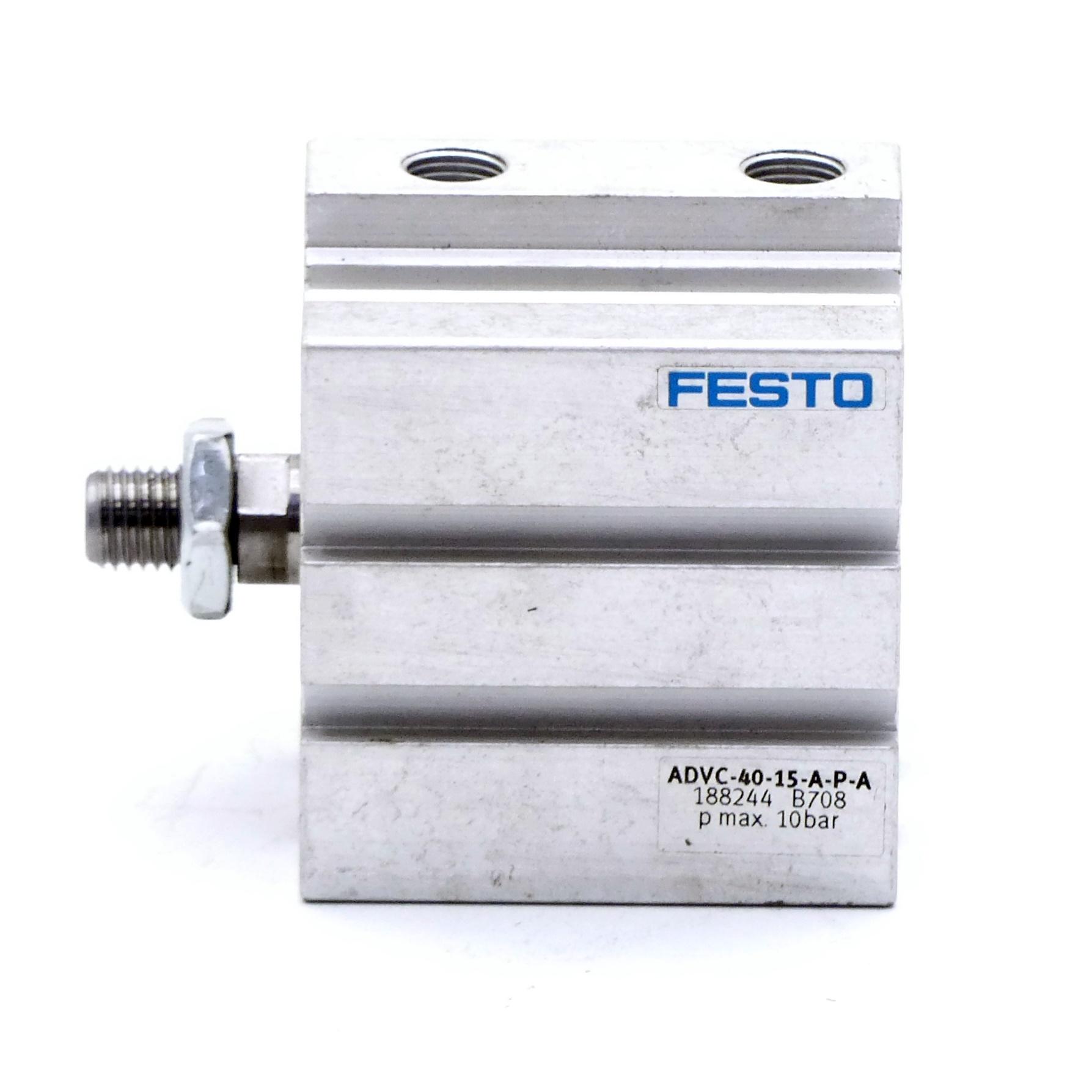 Produktfoto 3 von FESTO Pneumatikzylinder ADVC-40-15-A-P-A