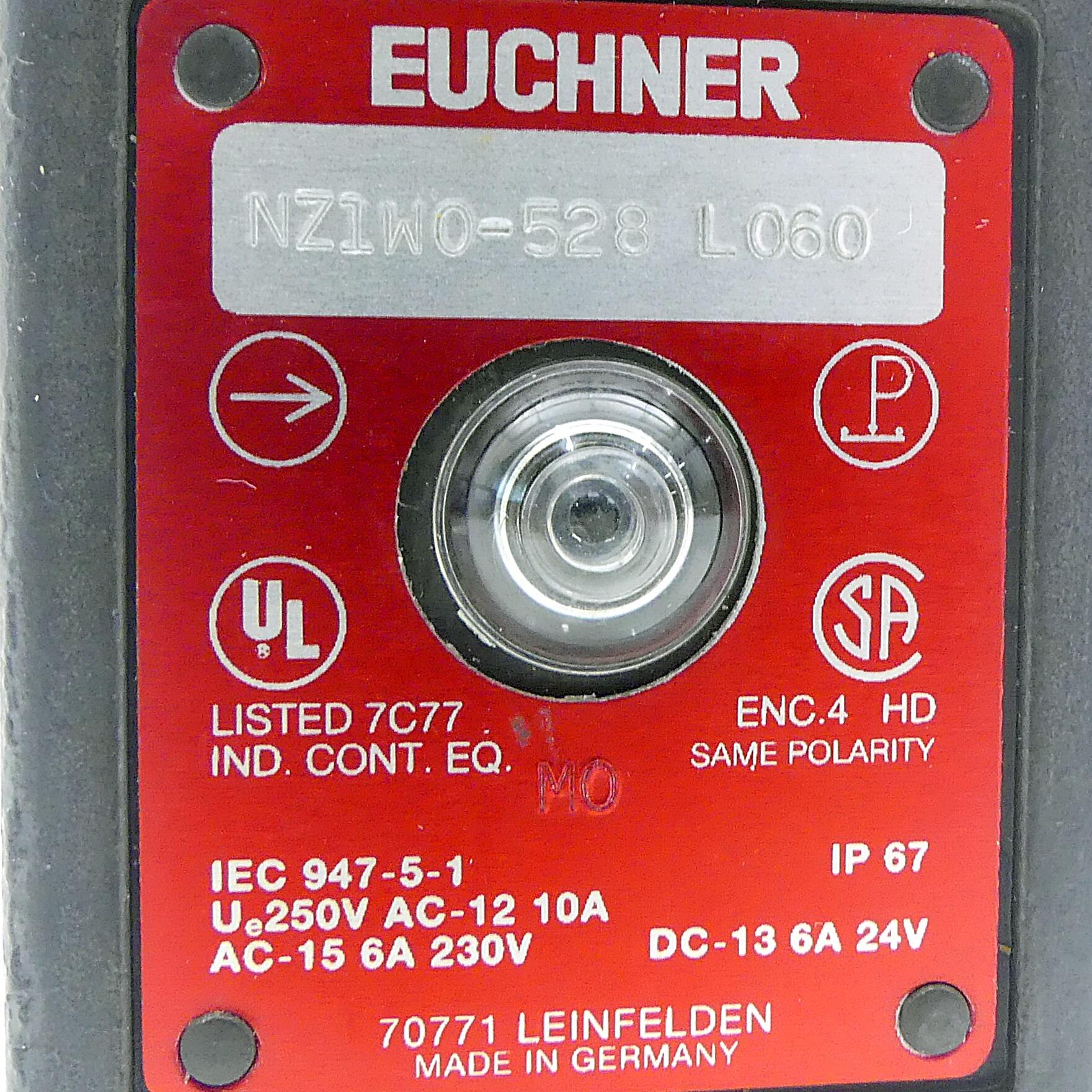 Produktfoto 2 von EUCHNER Sicherheitsschalter