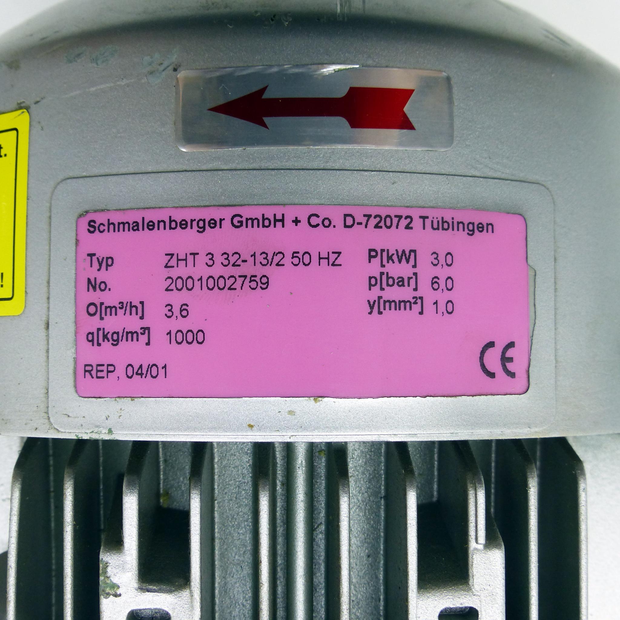 Produktfoto 2 von SCHMALENBERGER Tauchpumpen ZHT 3 32-13/2 50 HZ