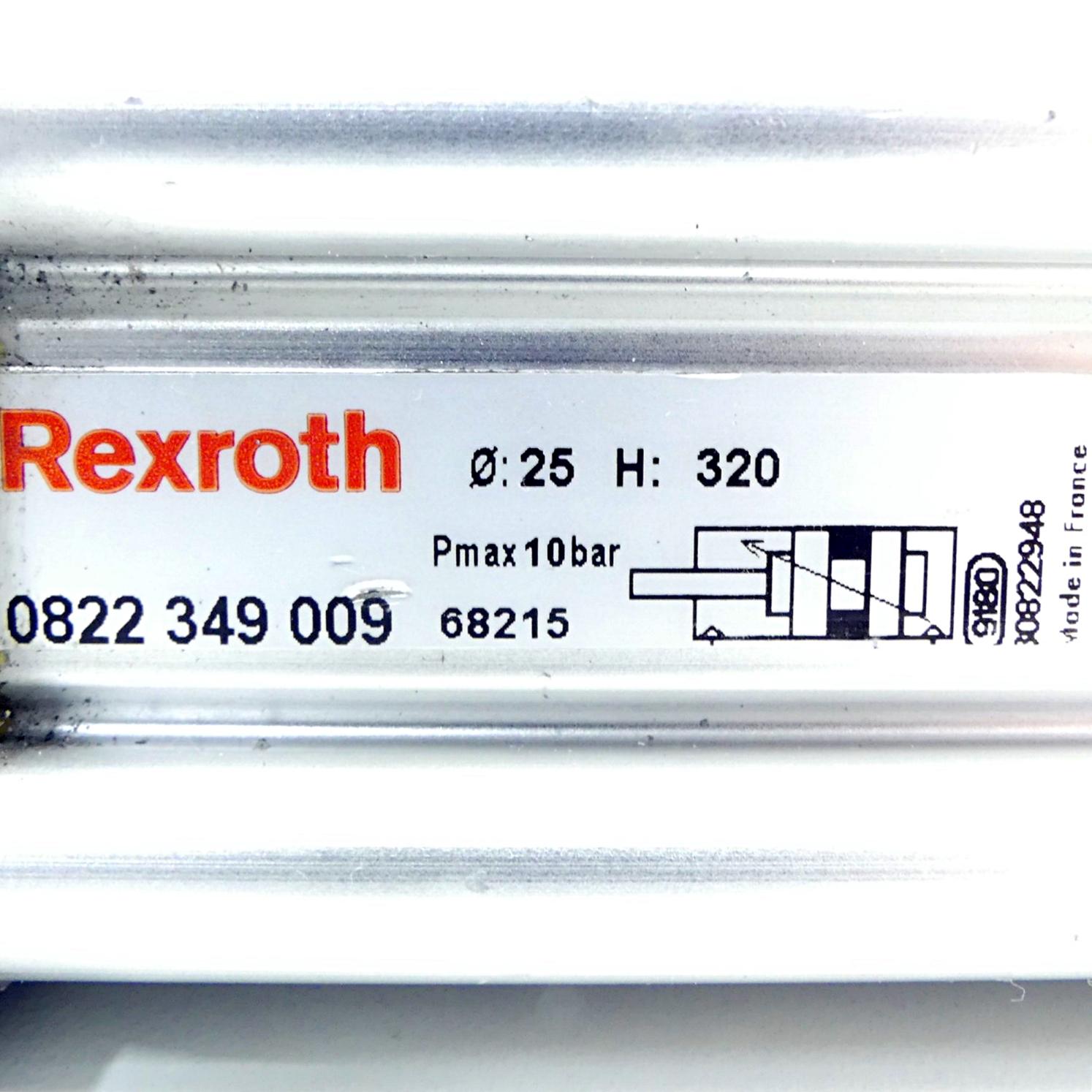 Produktfoto 2 von REXROTH Pneumatikzylinder 0822 349 009