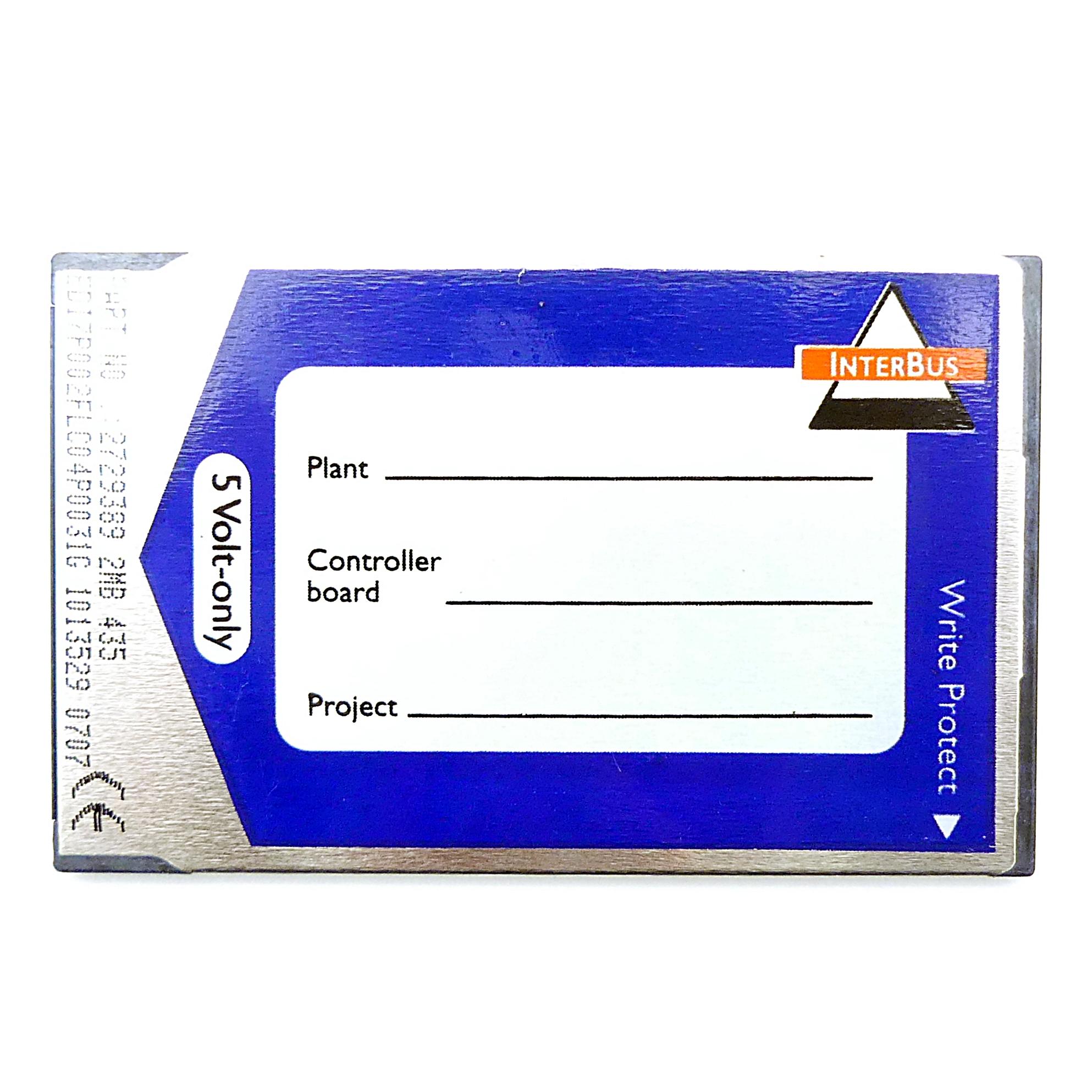 Produktfoto 3 von PHOENIX CONTACT Interbus Flashcard IBS MC 2MB - Speicher