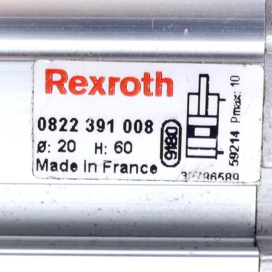 Produktfoto 2 von REXROTH Pneumtikzylinder 0822 391 008