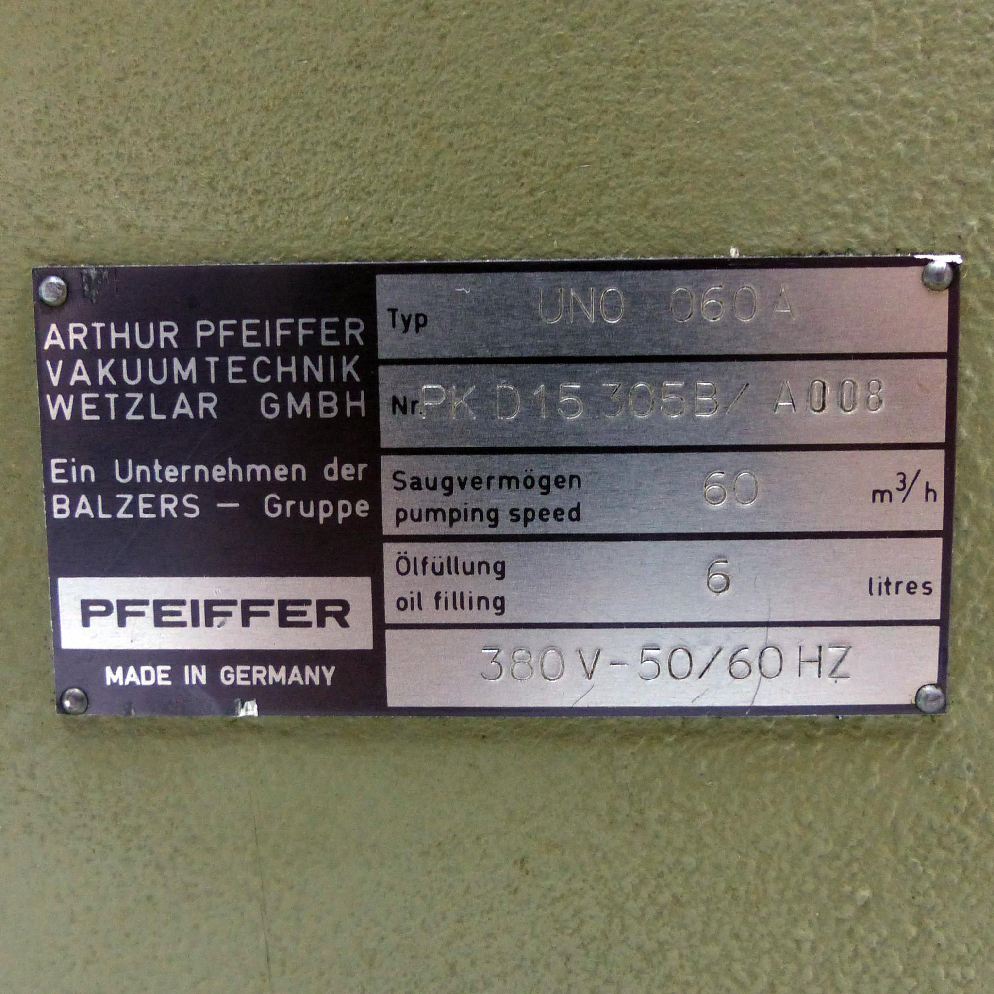 Produktfoto 2 von PFEIFFER Vakuum Pumpe